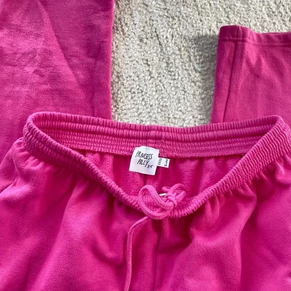 Princess Polly Hot Pink Sweatpants - Picture 2 of 3